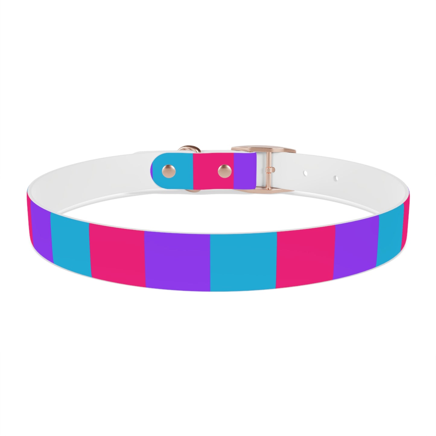 Androgyne Pride Flag Dog Collar