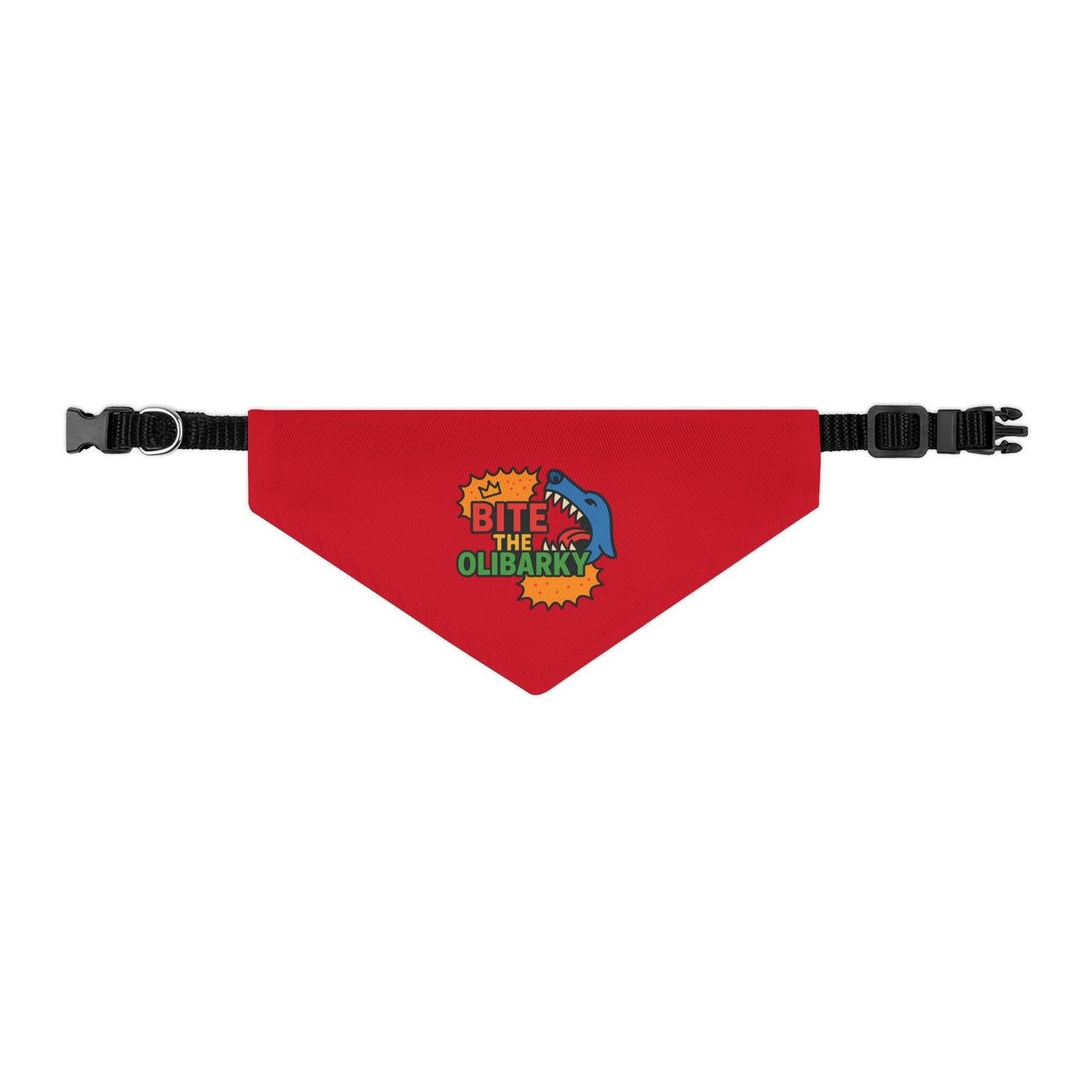 Bite the Olibarky Dog Bandana