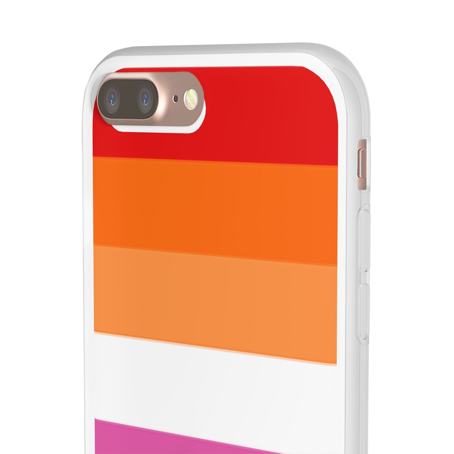 Lesbian Pride Flag iPhone Flexi Case - Multiple Generations