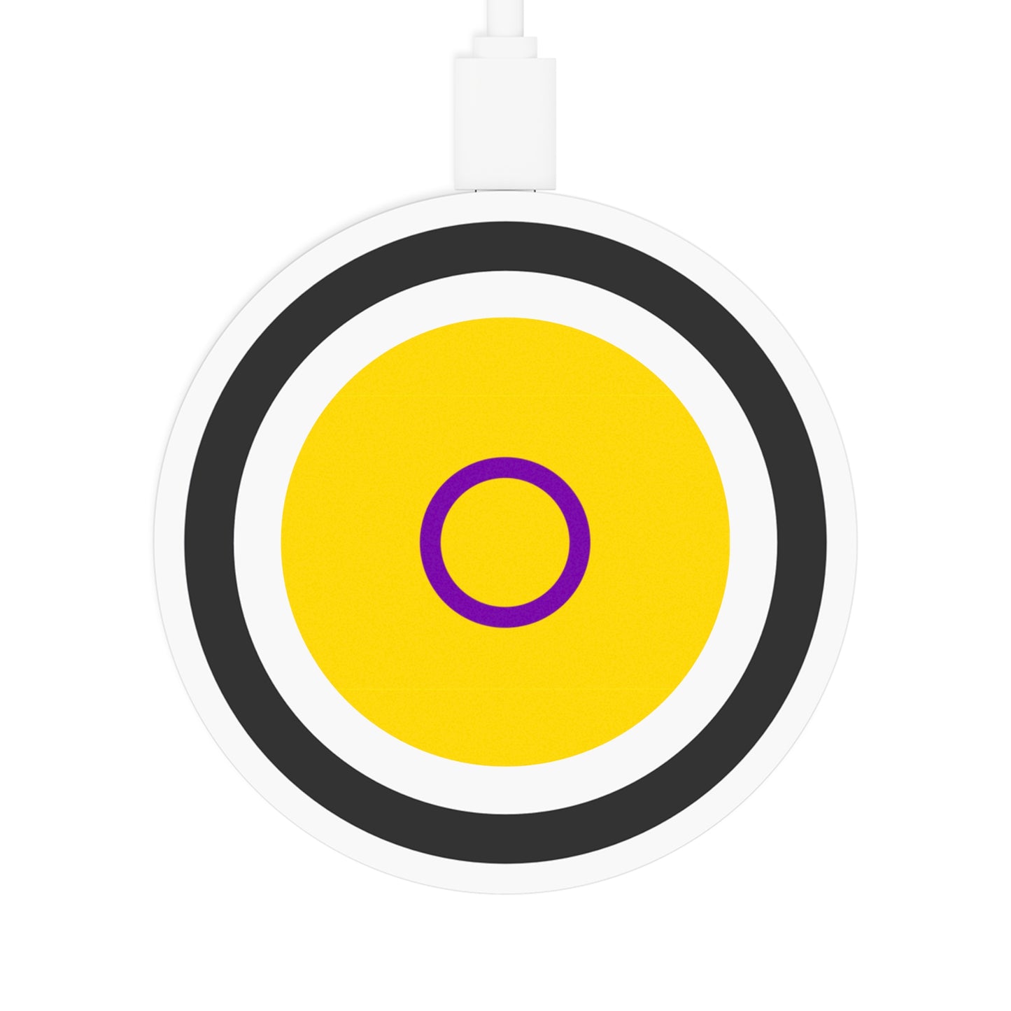 Intersex Pride Flag Wireless Charger
