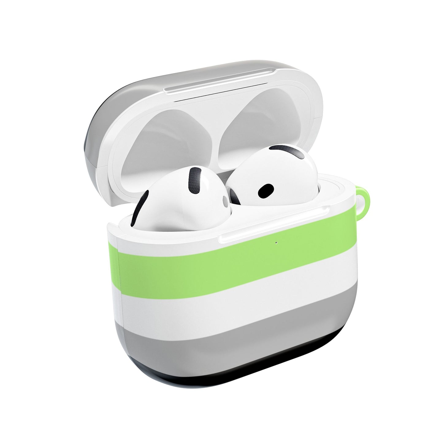 Agender Pride Flag AirPod Case - Multiple Generations