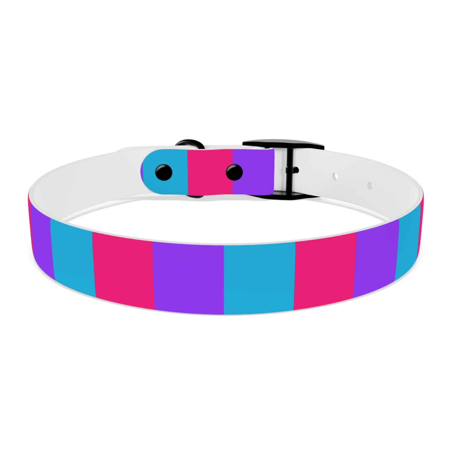 Androgyne Pride Flag Dog Collar