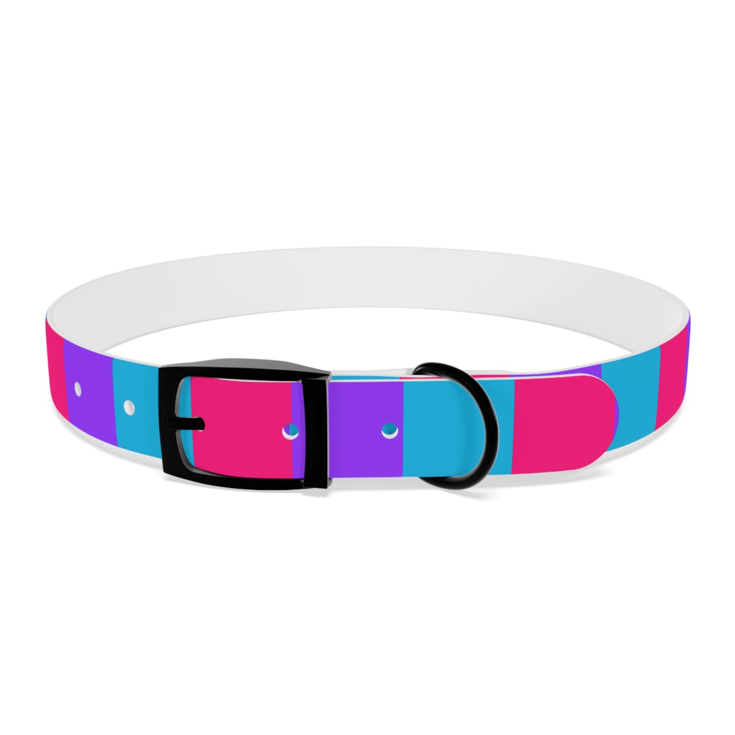Androgyne Pride Flag Dog Collar