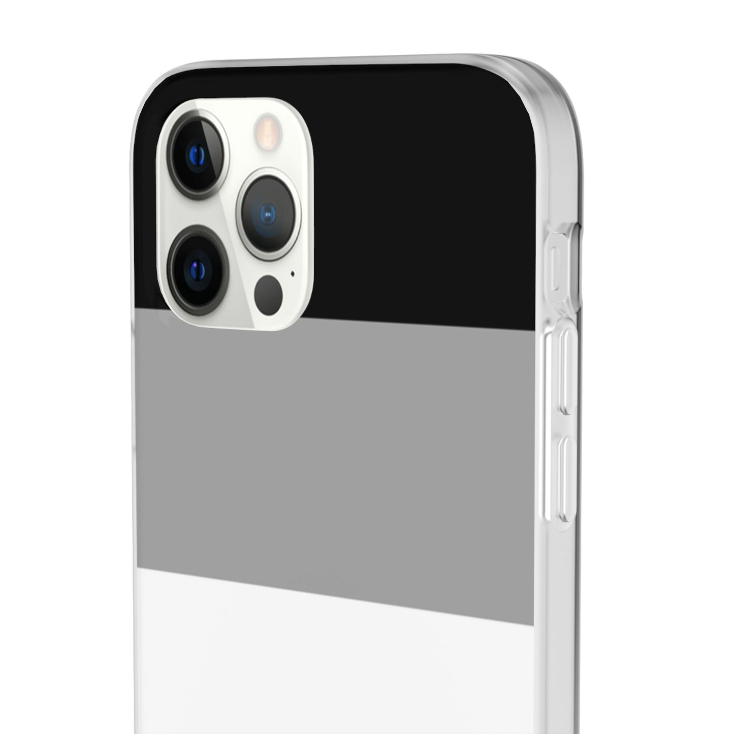 Asexual Pride Flag iPhone Flexi Case - Multiple Generations