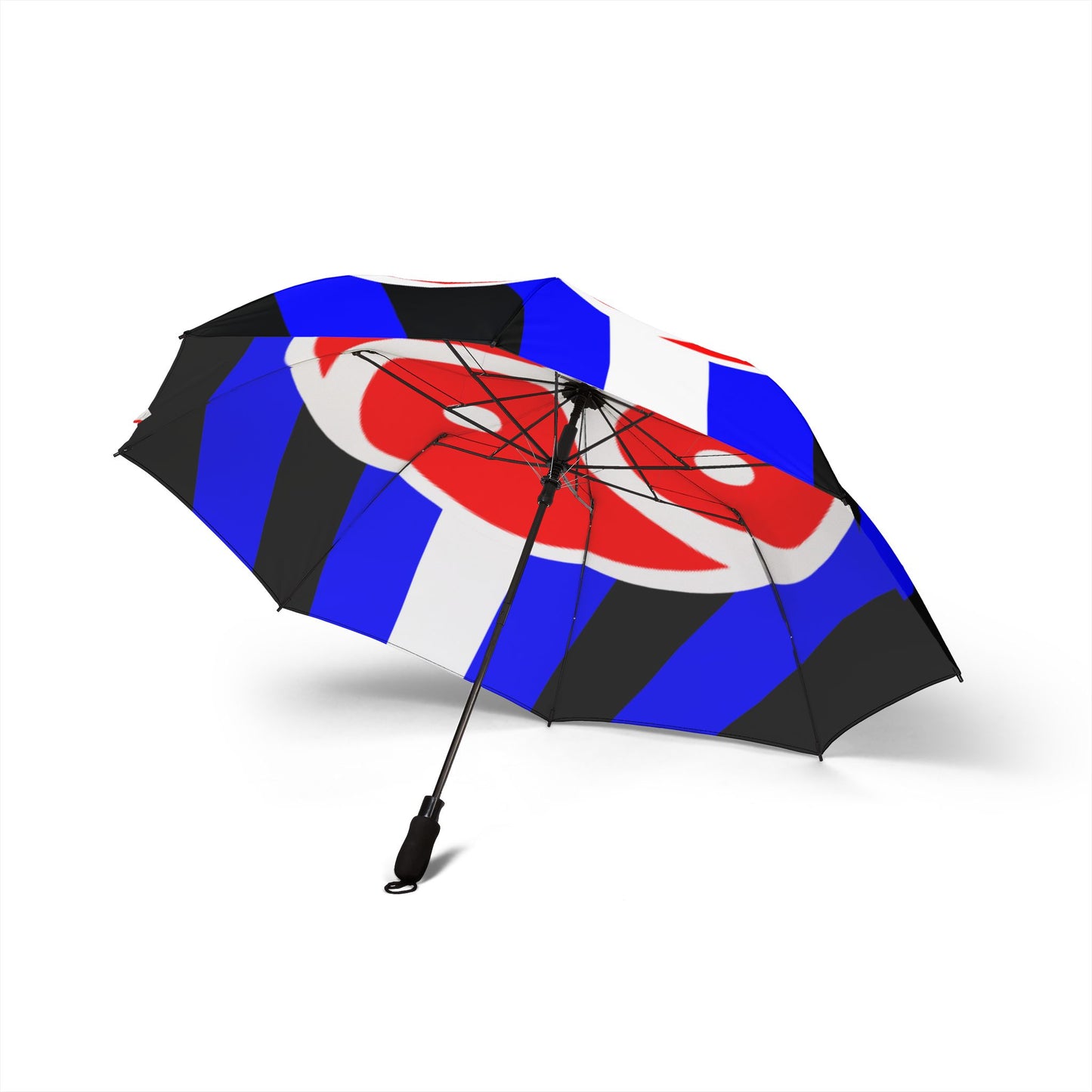 BDSM Fetish Pride Flag Semi-Automatic Foldable Umbrella
