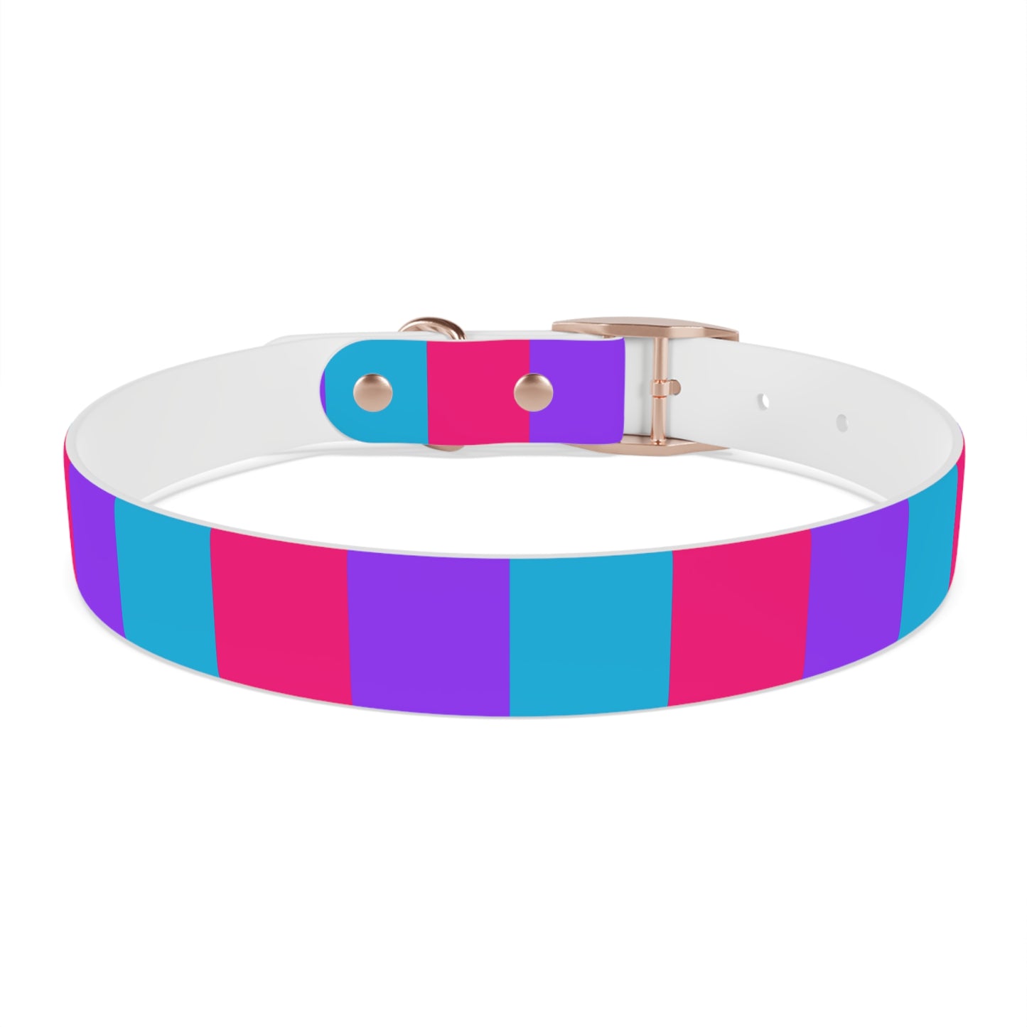 Androgyne Pride Flag Dog Collar