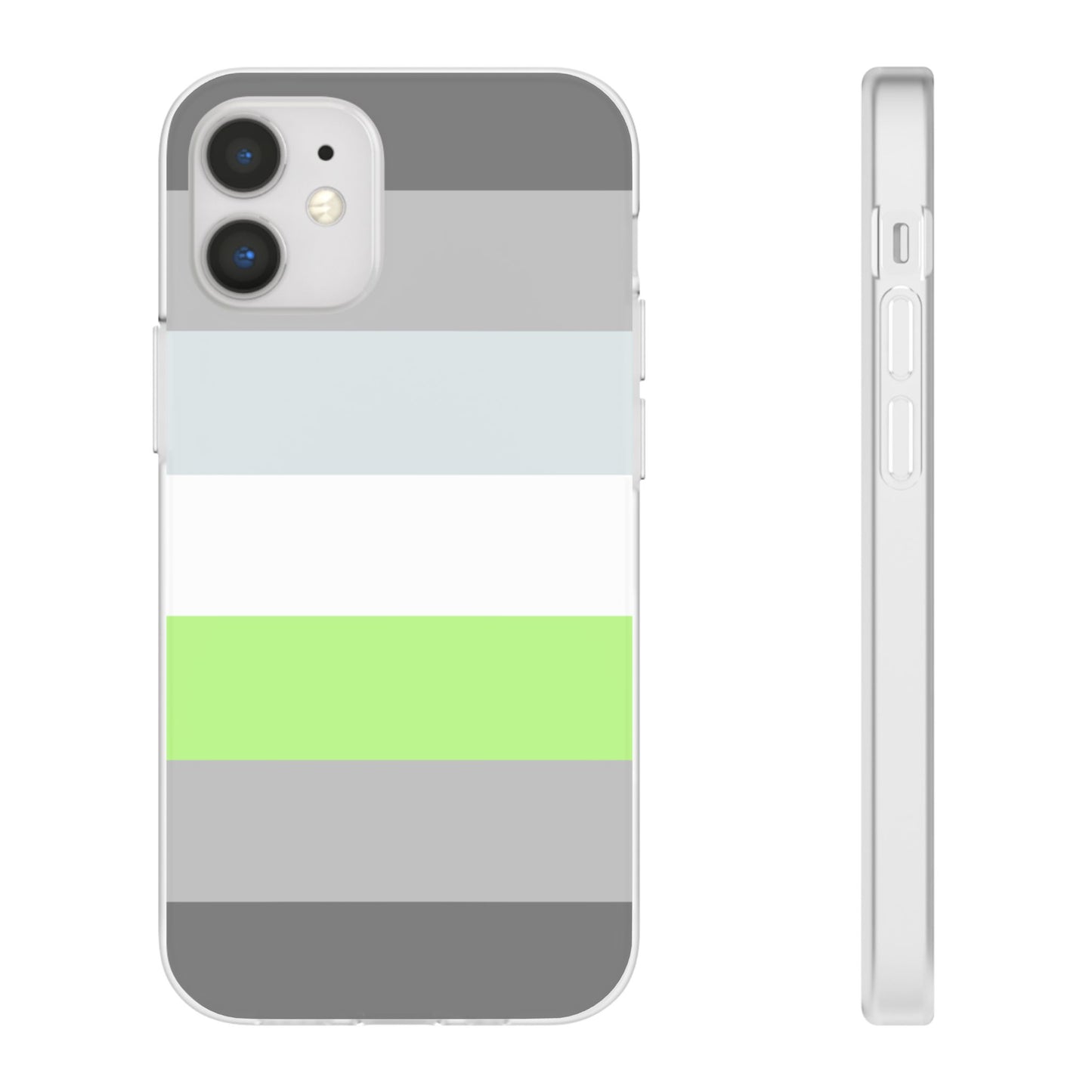 Demiagender Pride Flag iPhone Flexi Case - Multiple Generations