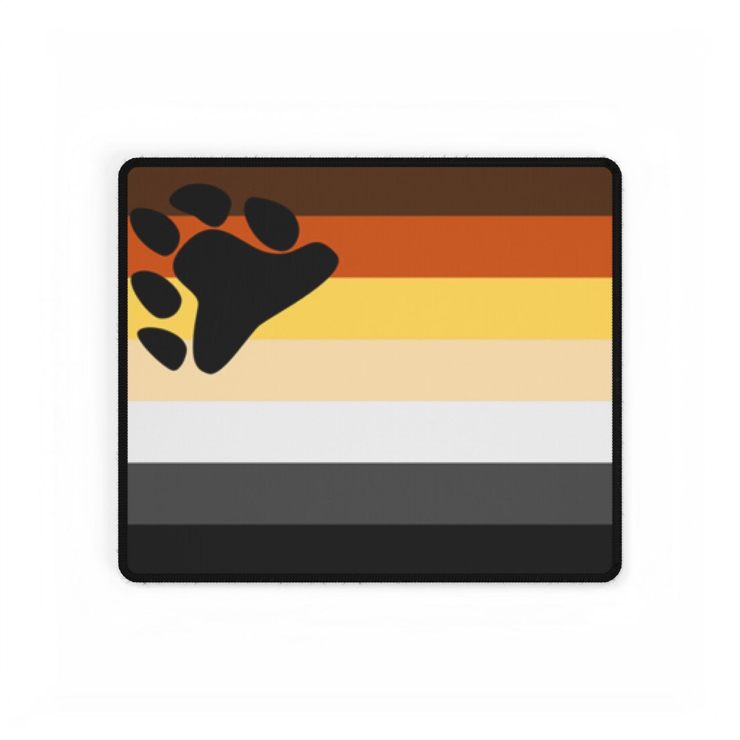 Bear Pride Flag Desk Mat