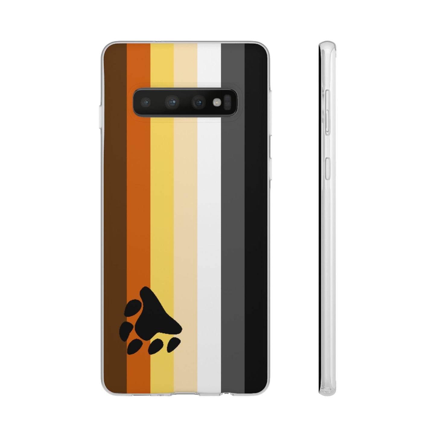 Bear Pride Flag Samsung Flexi Case - Multiple Generations