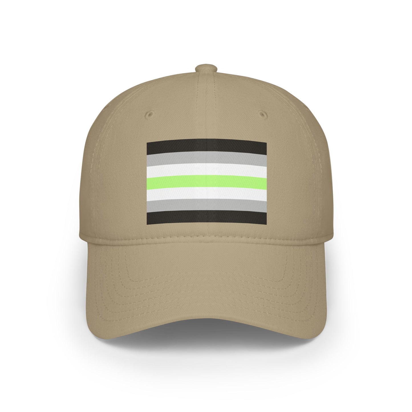 Agender Pride Flag Stylish Low Profile Baseball Cap