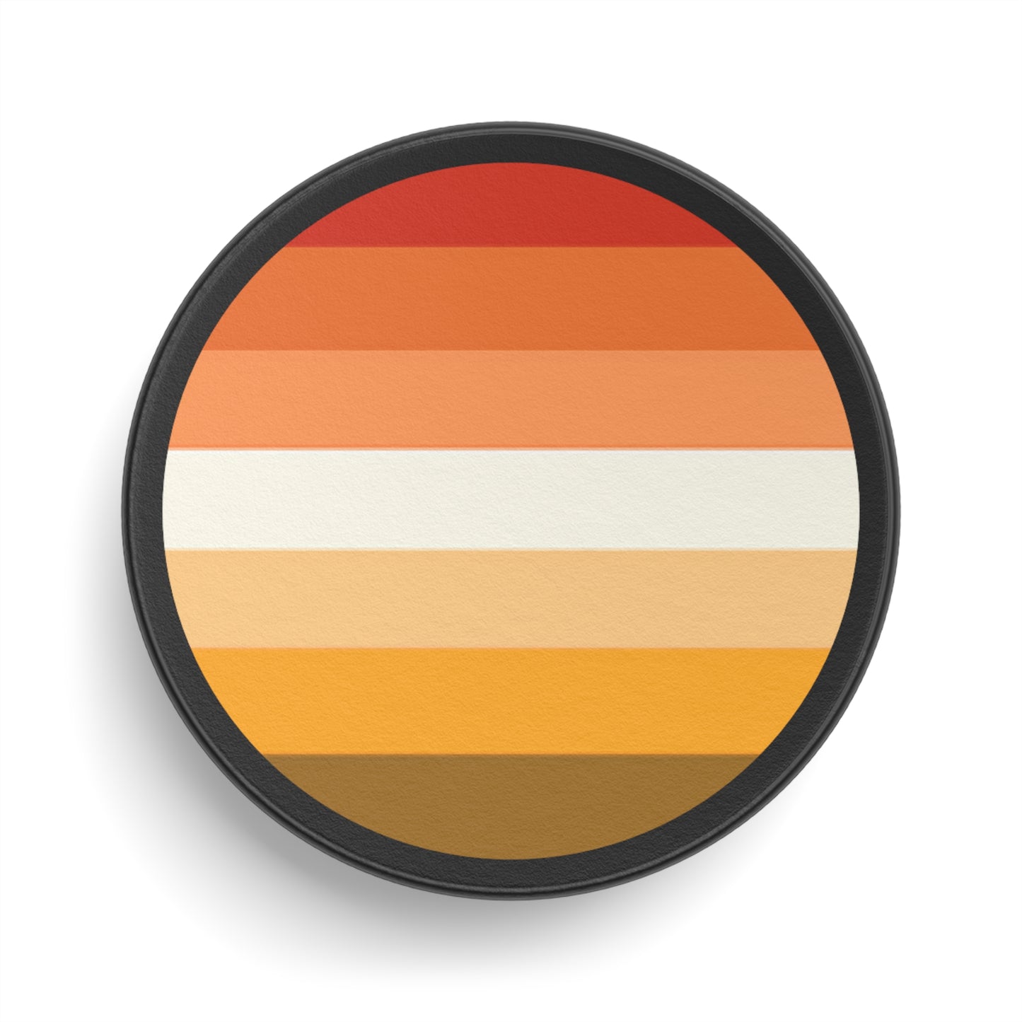 Butch Pride Flag (Mod Q) Hockey Puck
