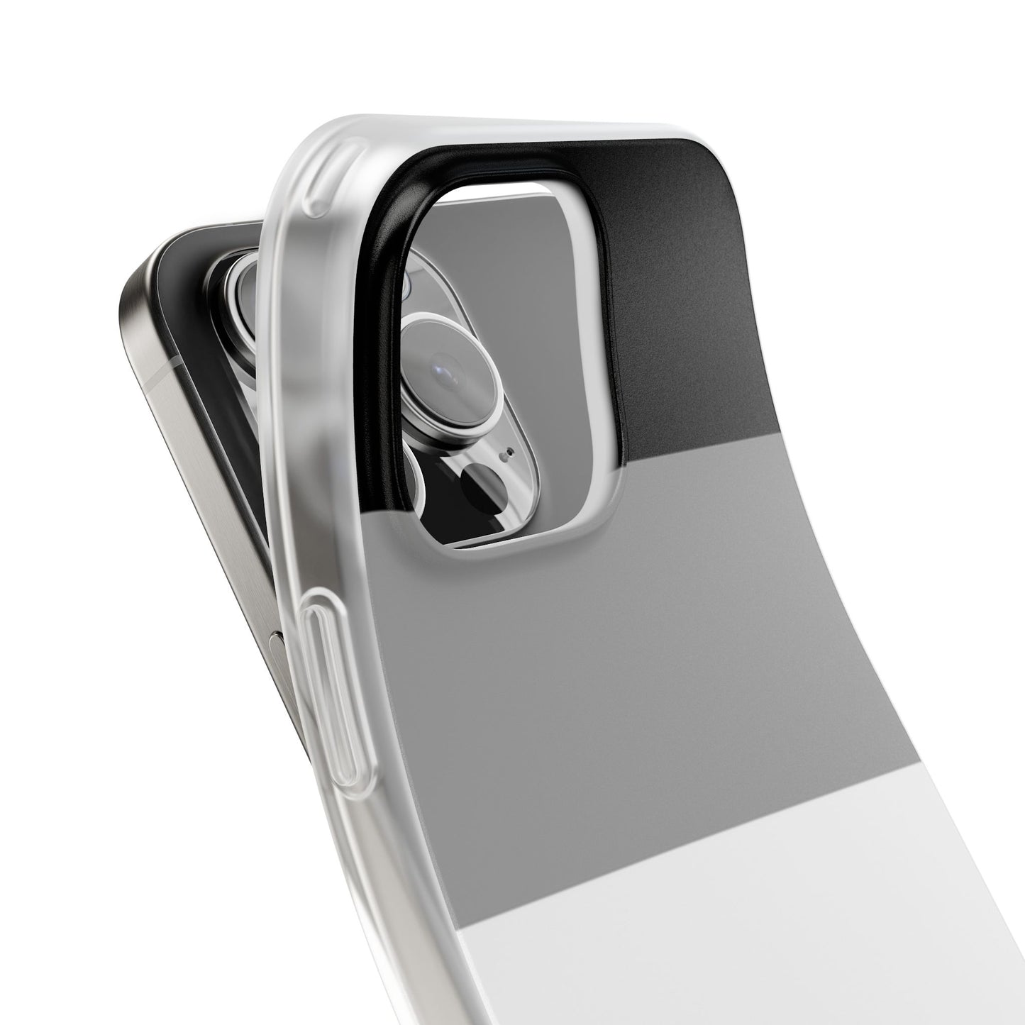 Asexual Pride Flag iPhone Flexi Case - Multiple Generations