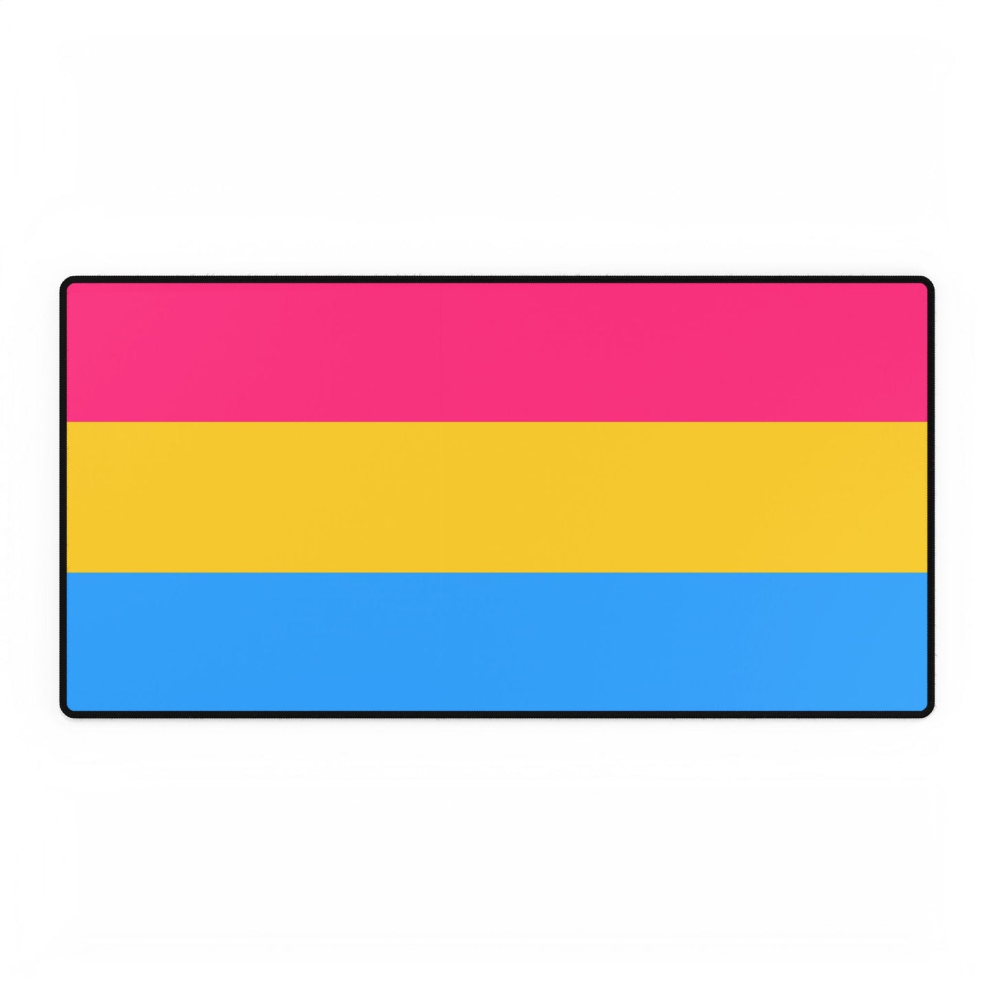 Pansexual Pride Flag Desk Mat