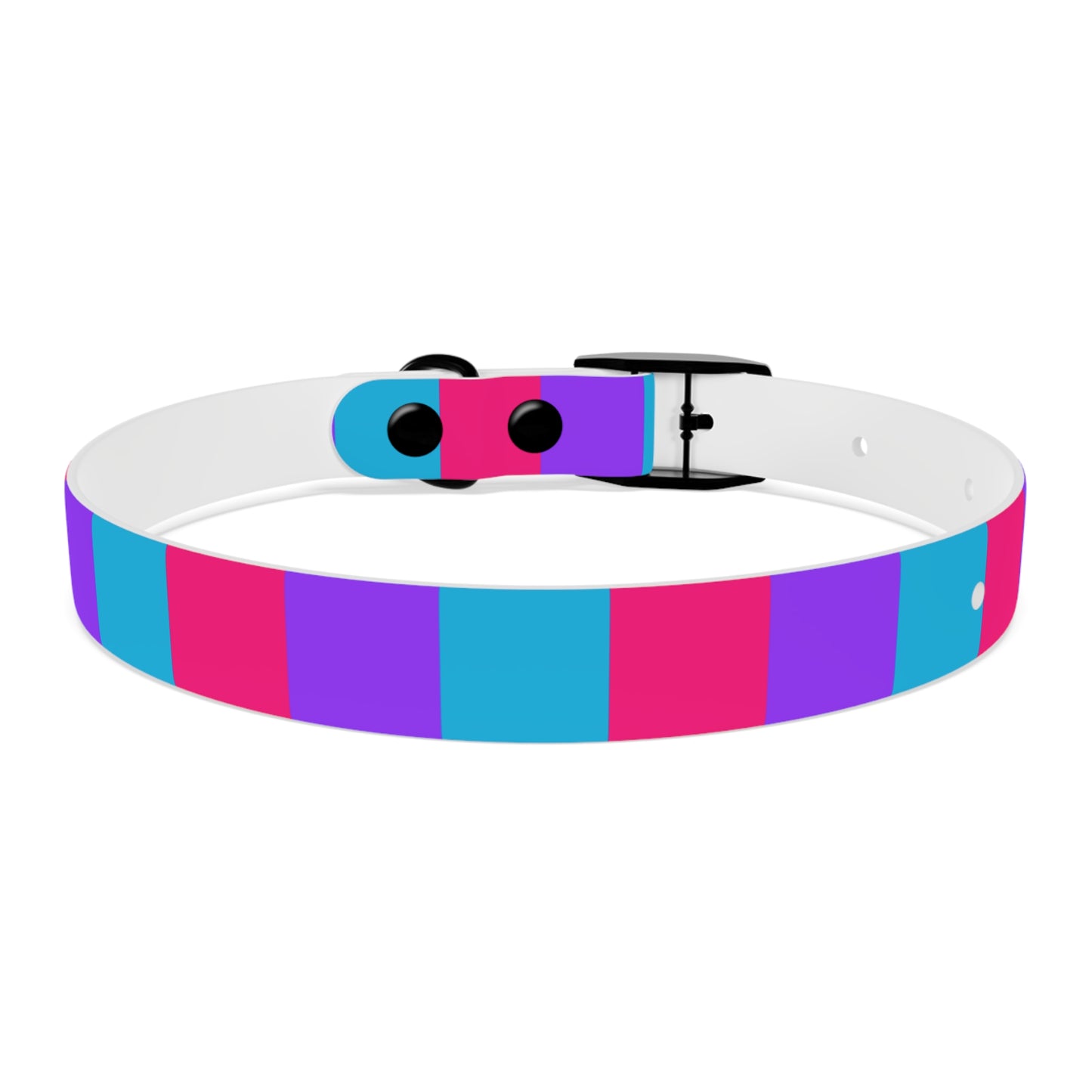 Androgyne Pride Flag Dog Collar