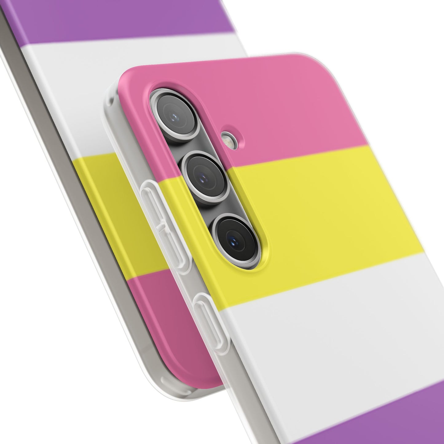 Bigender Pride Flag Samsung Flexi Case - Multiple Generations