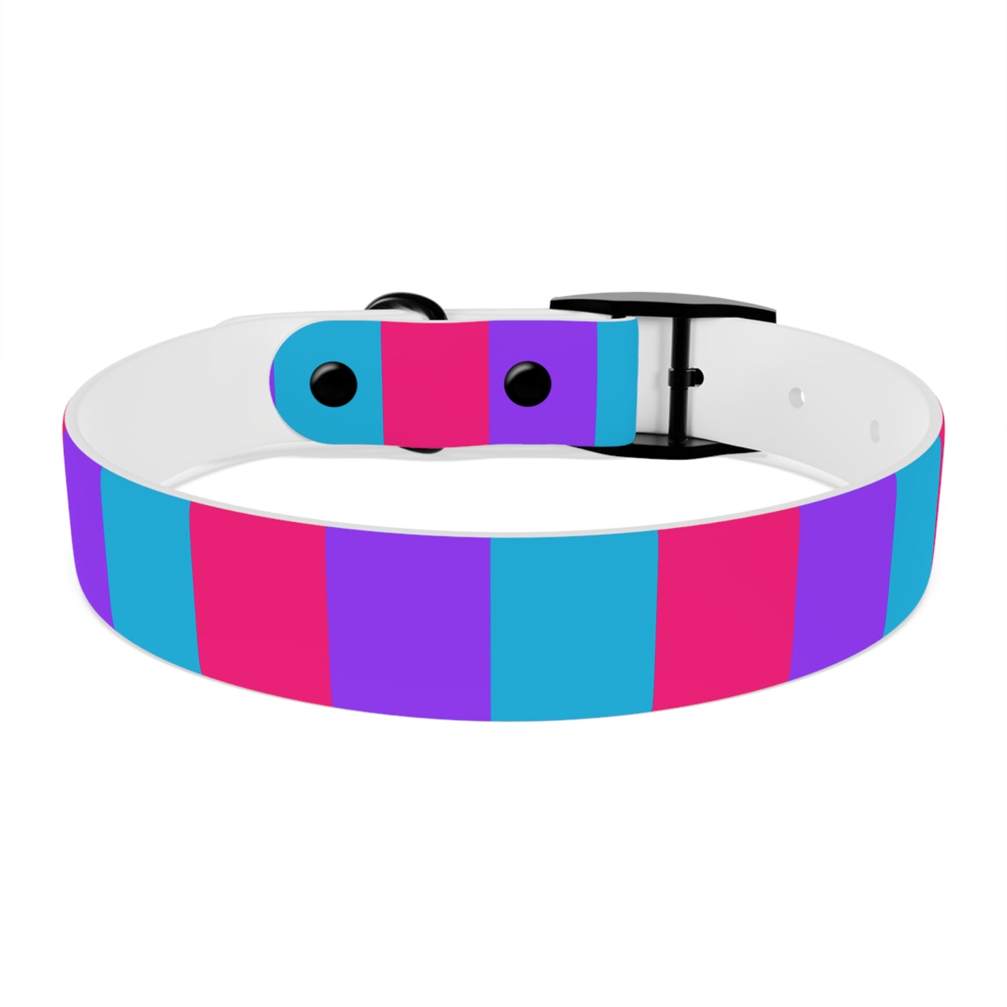 Androgyne Pride Flag Dog Collar