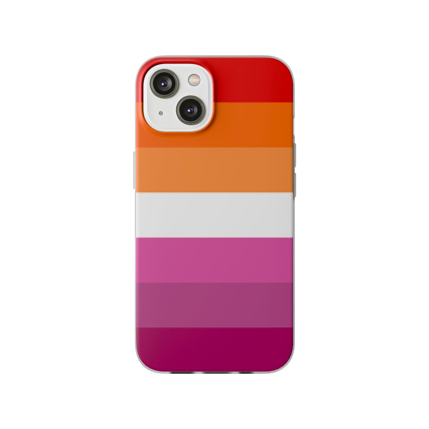 Lesbian Pride Flag iPhone Flexi Case - Multiple Generations