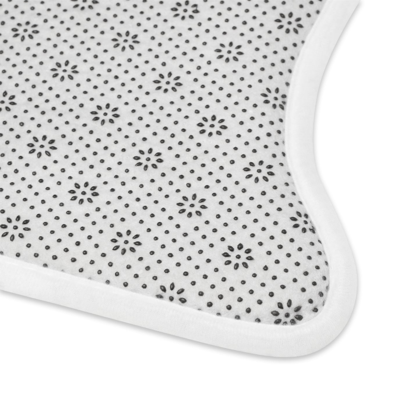 Rainbow Paw Print Pet Feeding Mats, Non-Slip