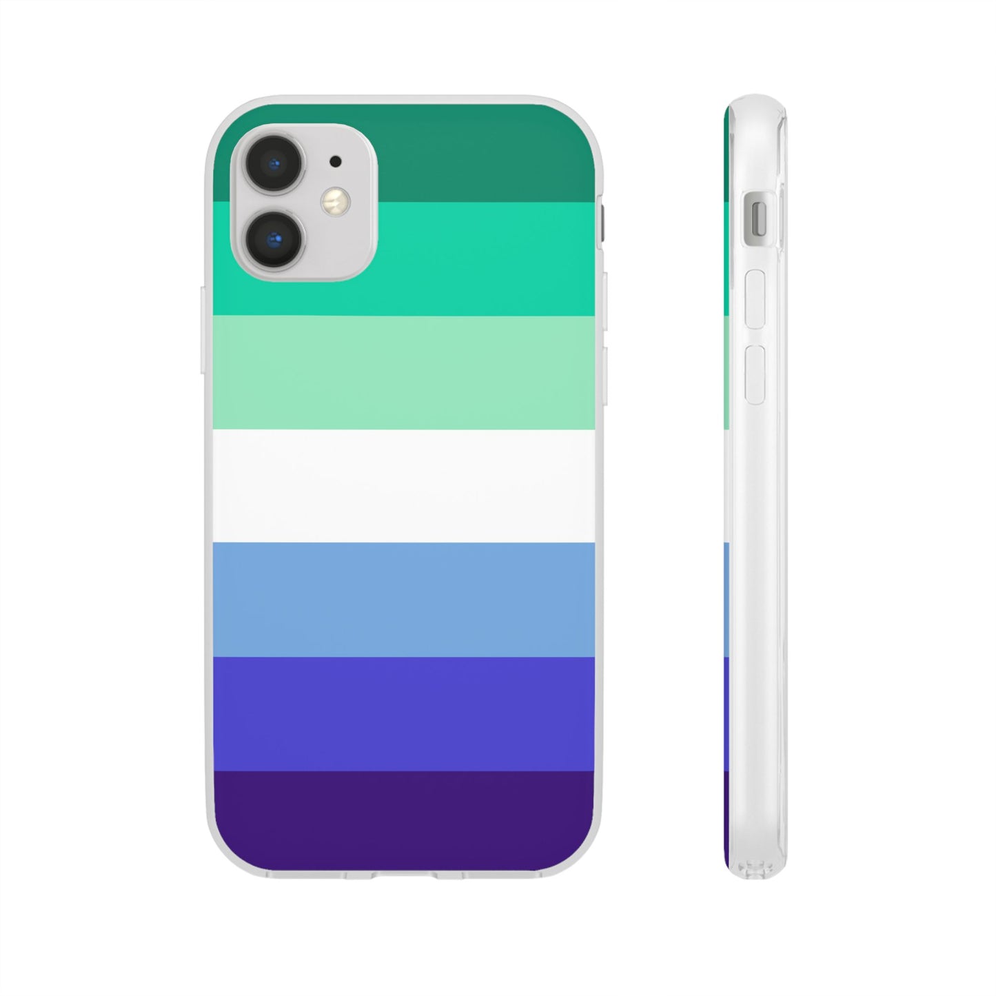 MLM Pride Flag iPhone Flexi Case - Multiple Generations