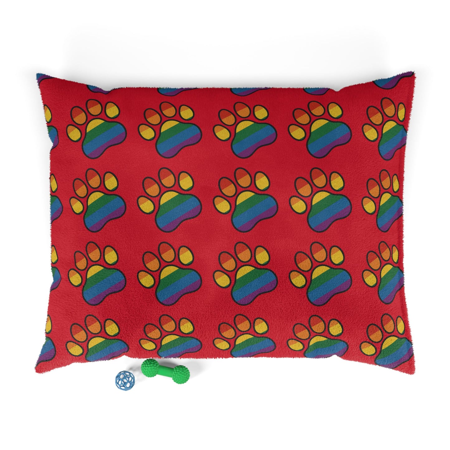 Radical Pet Paw Print Pet Bed