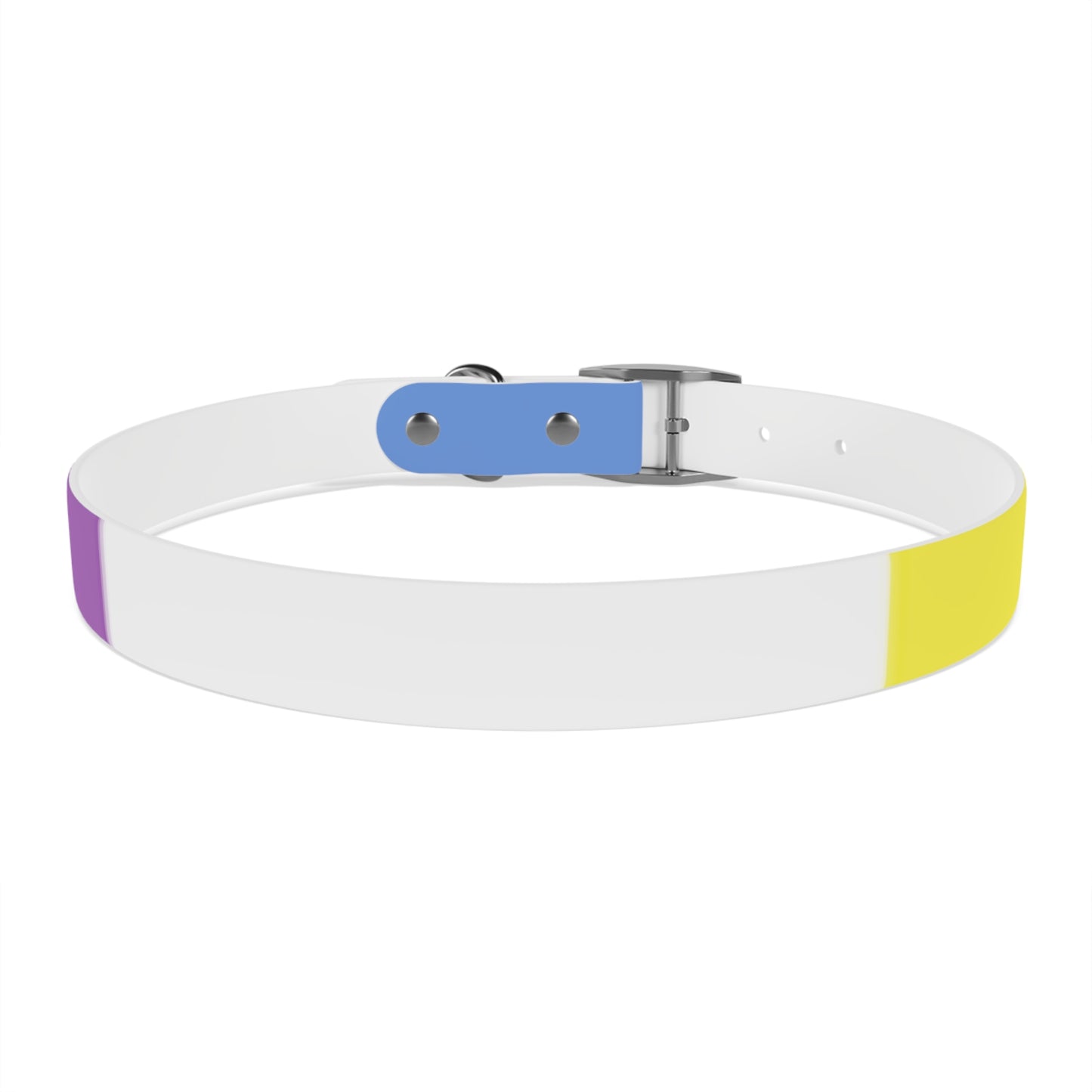 Bigender Pride Flag Dog Collar