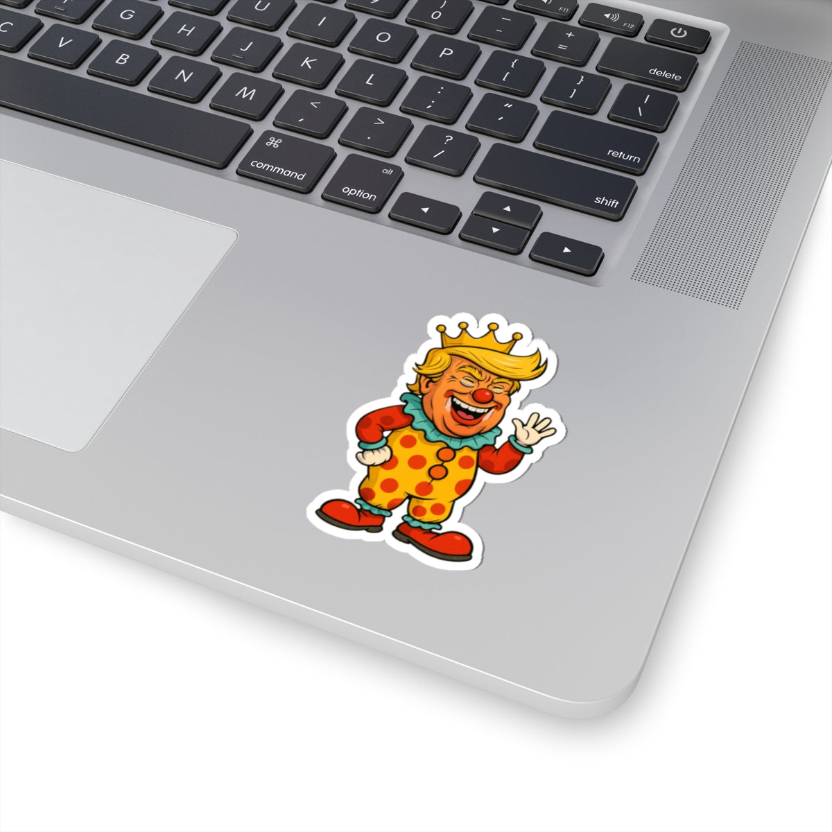 The Clown King Kiss-Cut Sticker