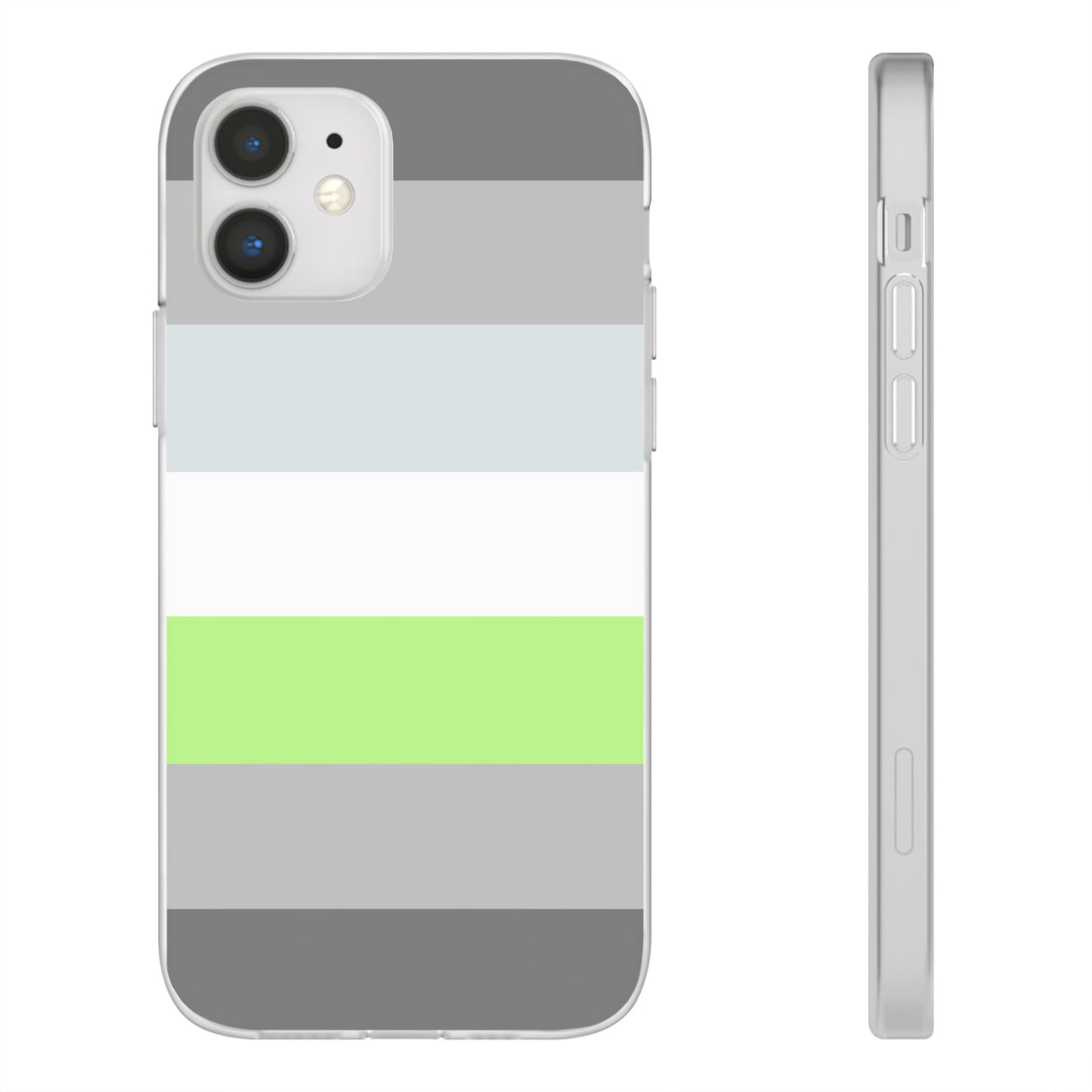 Demiagender Pride Flag iPhone Flexi Case - Multiple Generations