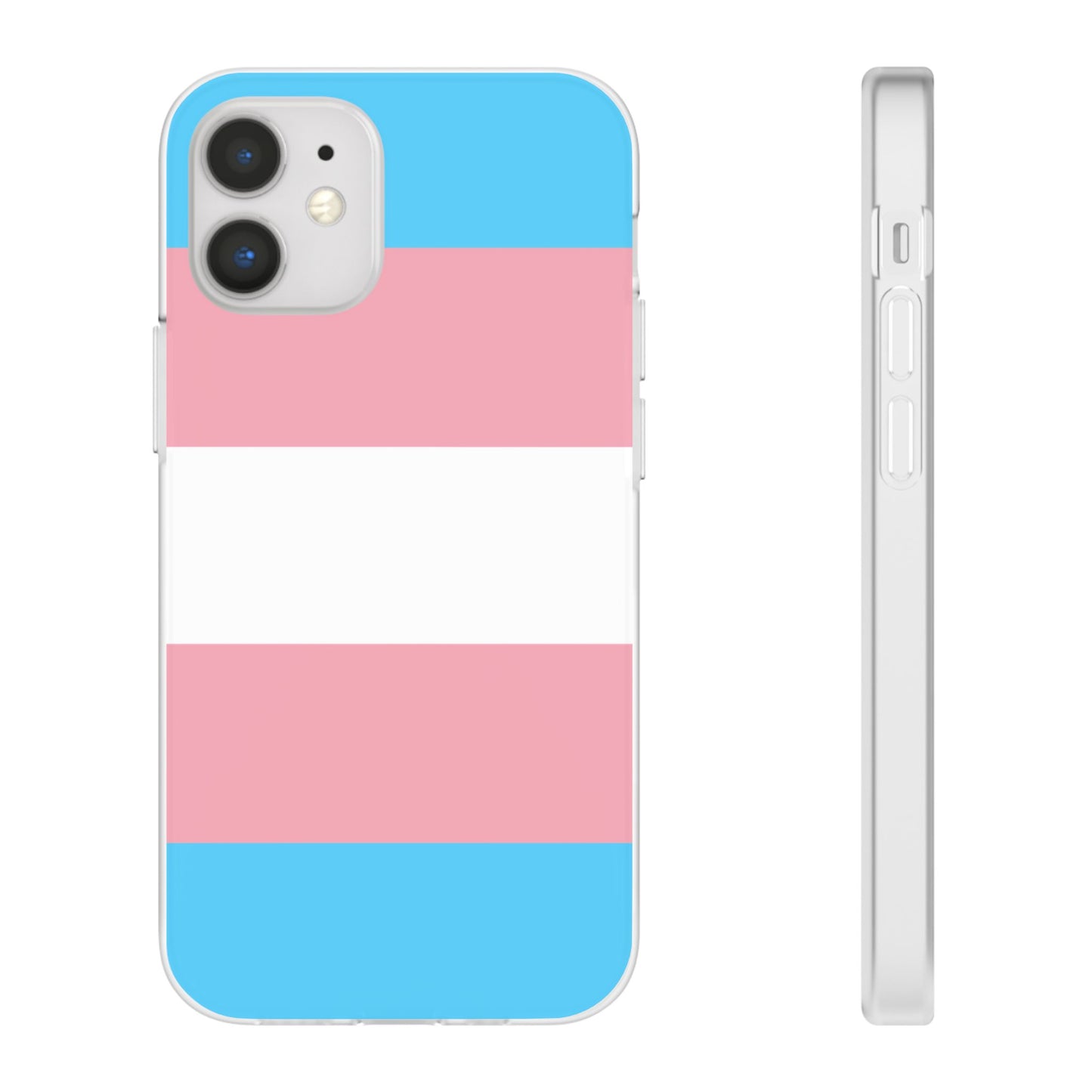 Transgender Pride Flag iPhone Flexi Case - Multiple Generations