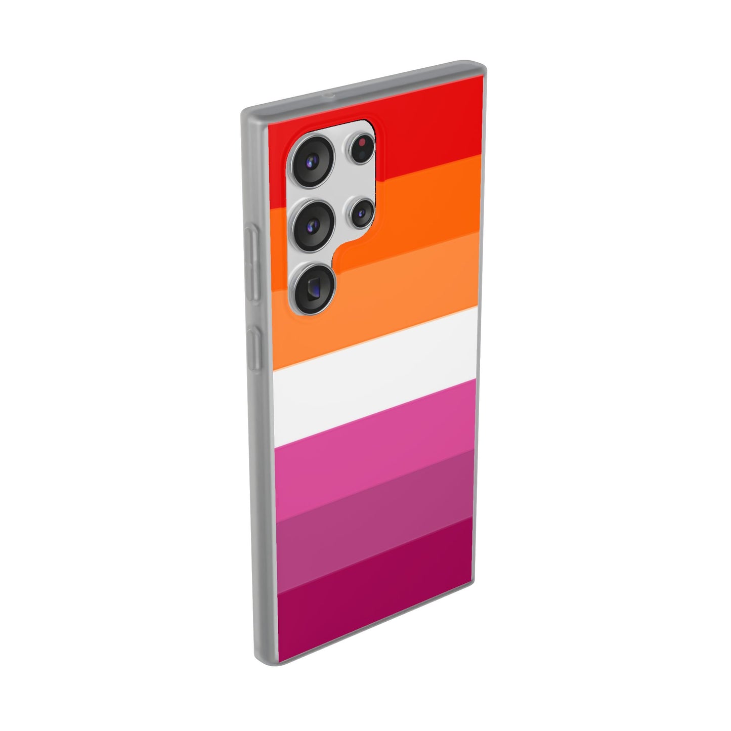 Lesbian Pride Flag Samsung Flexi Case - Multiple Generations