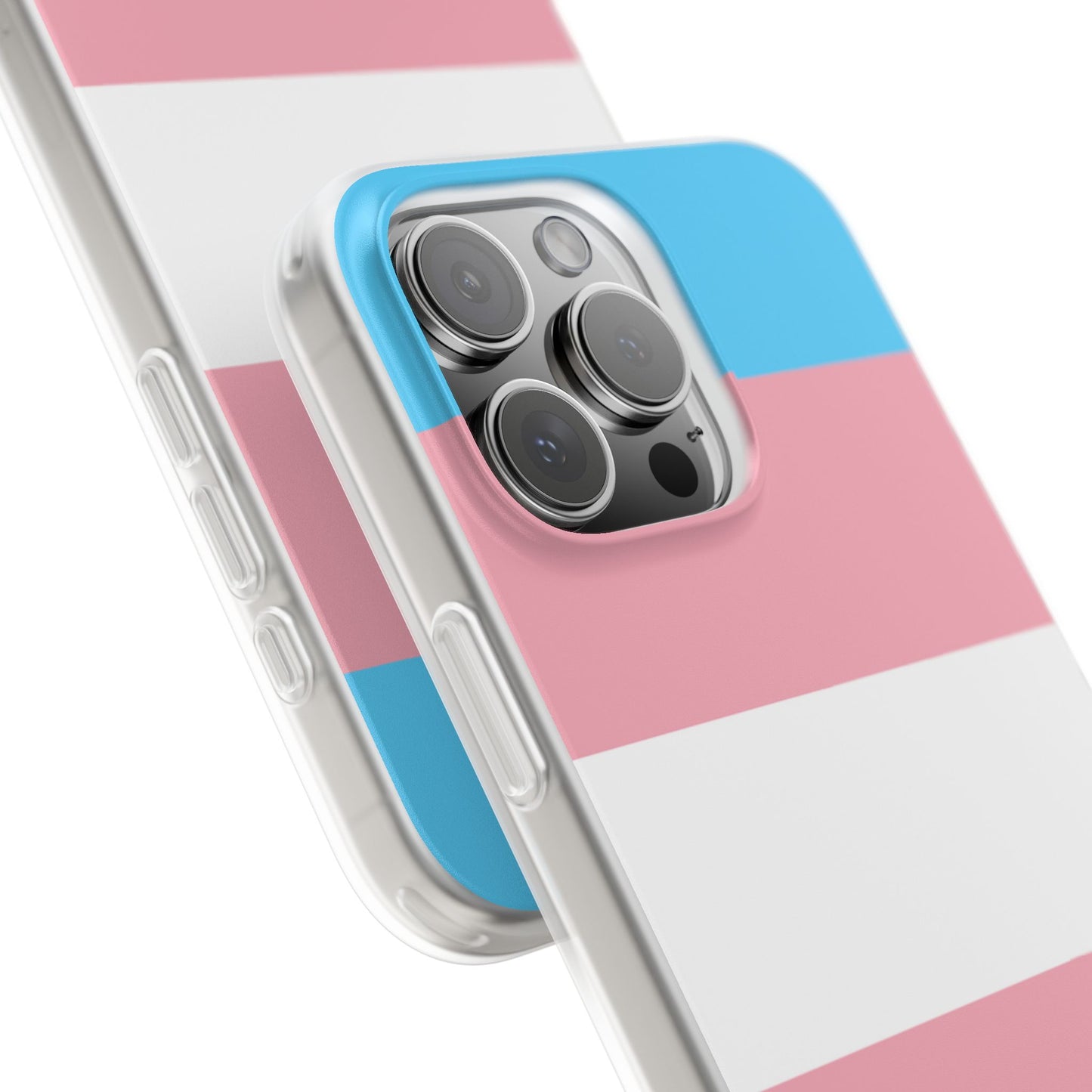 Transgender Pride Flag iPhone Flexi Case - Multiple Generations
