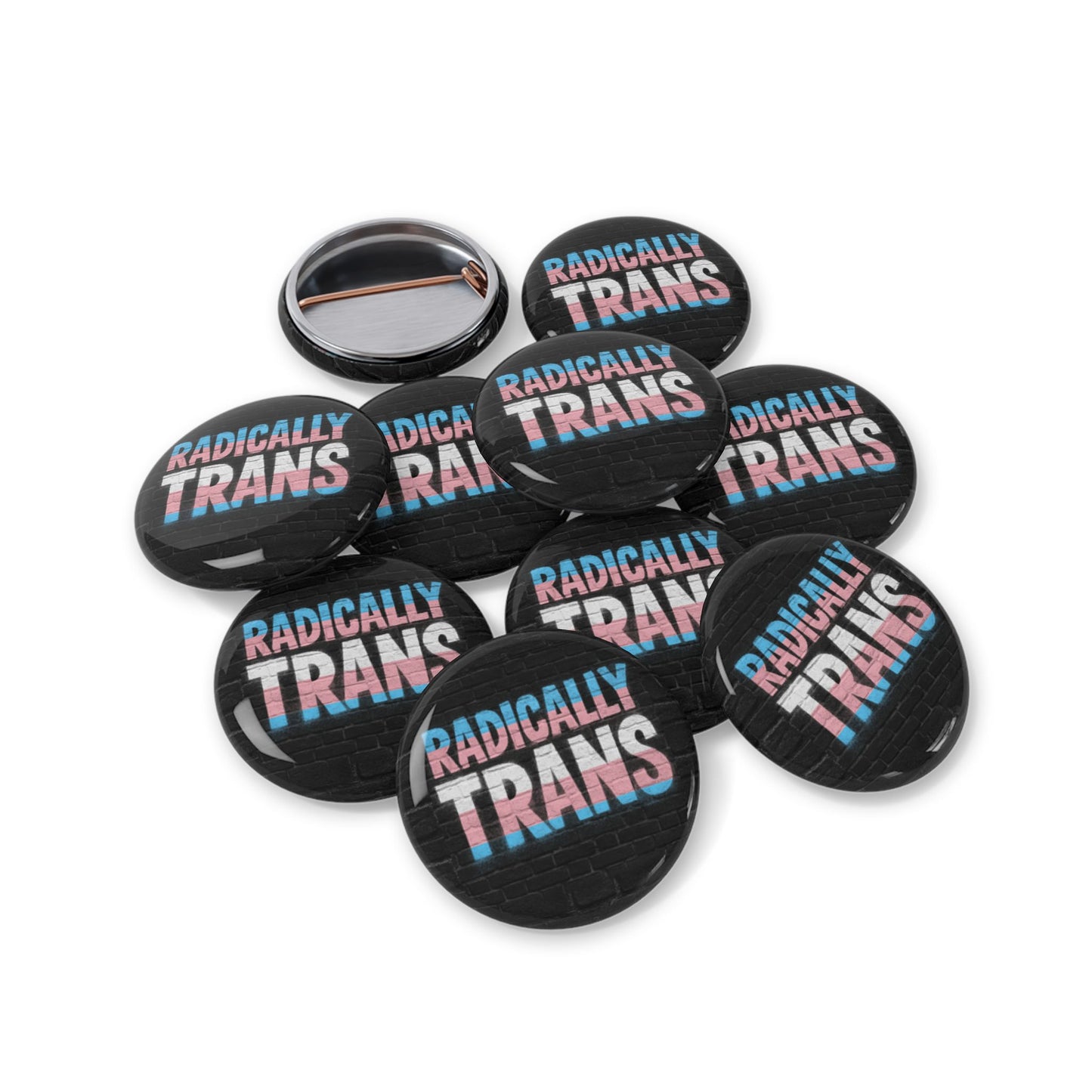 Radically Trans Round Pins - Multiple Sizes