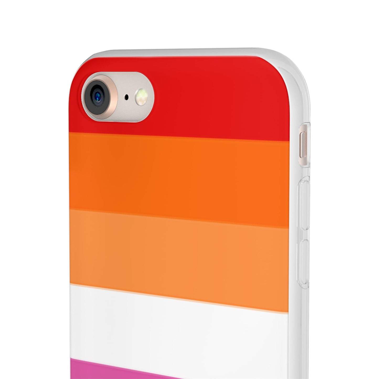 Lesbian Pride Flag iPhone Flexi Case - Multiple Generations