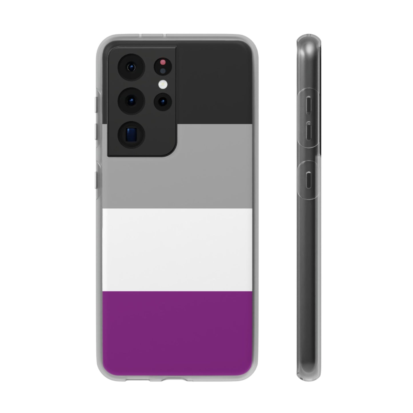 Asexual Pride Flag Samsung Flexi Case - Multiple Generations