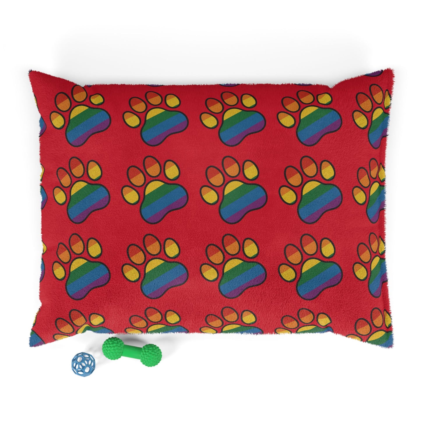 Radical Pet Paw Print Pet Bed