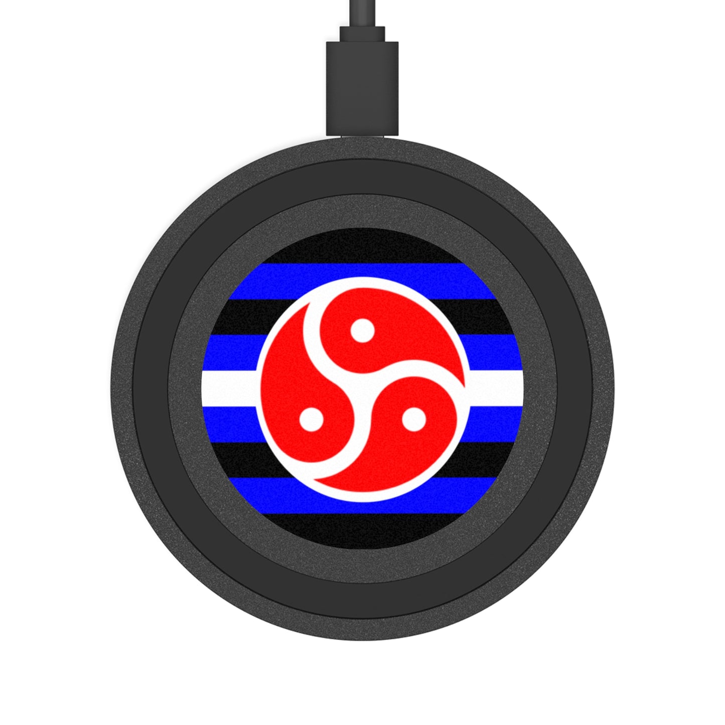 BDSM Fetish Pride Flag Wireless Charger