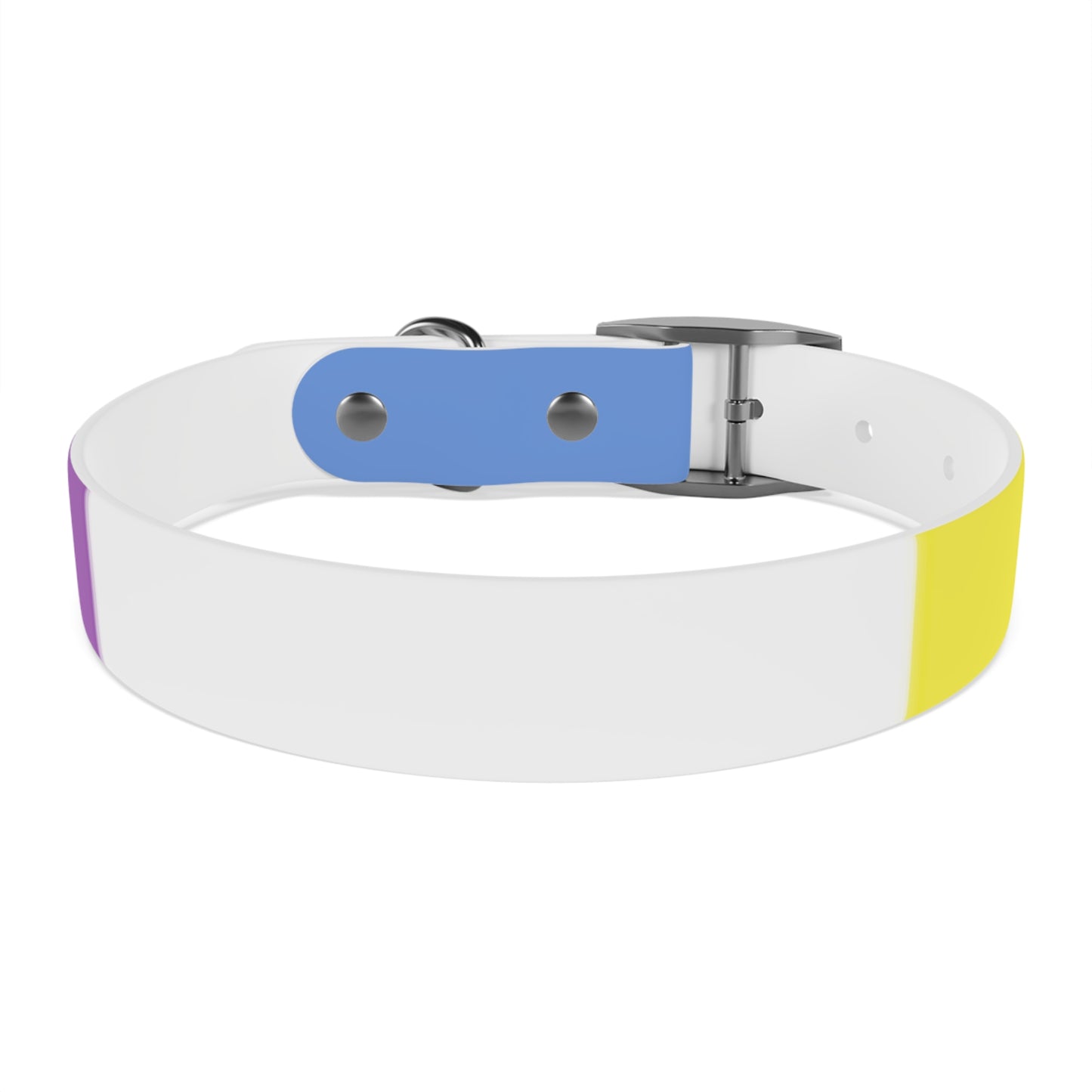 Bigender Pride Flag Dog Collar