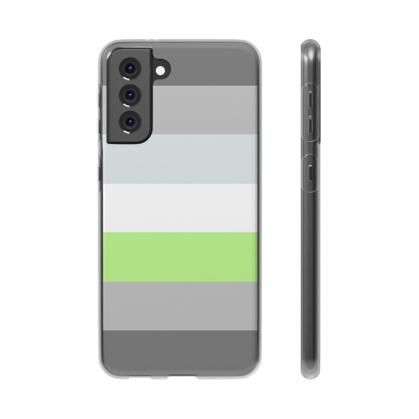 Demiagender Pride Flag Samsung Flexi Case - Multiple Generations