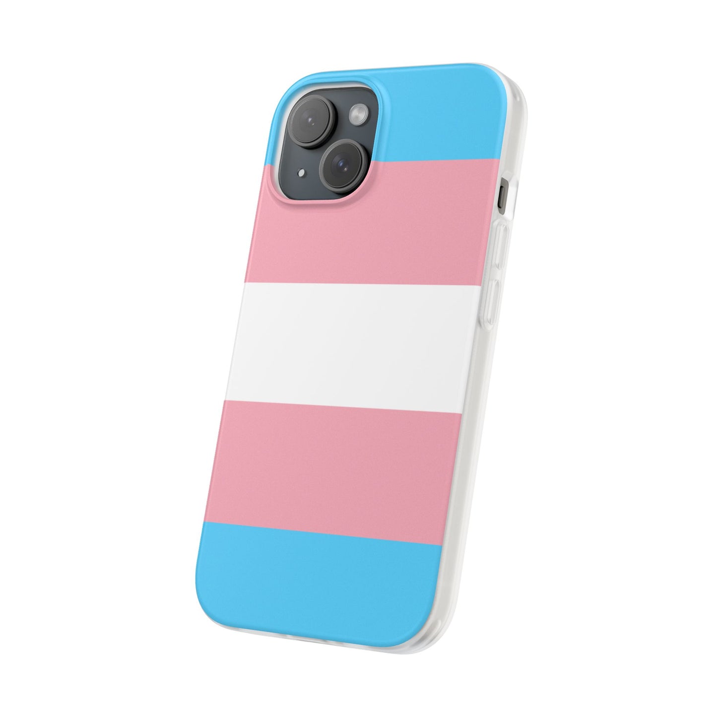 Transgender Pride Flag iPhone Flexi Case - Multiple Generations