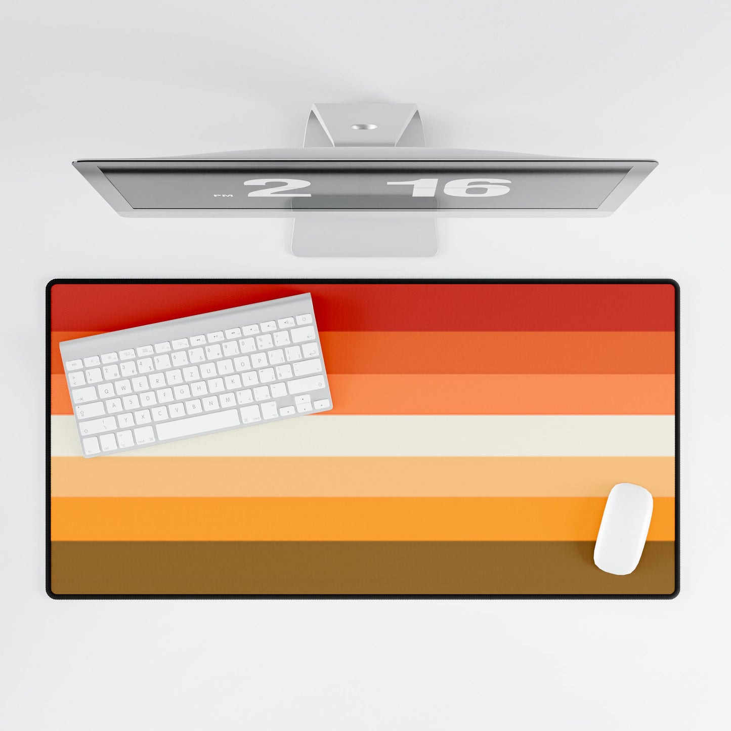 Butch Pride Flag (Mod Q) Desk Mat - Multiple Sizes