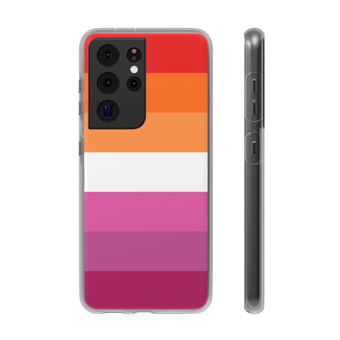 Lesbian Pride Flag Samsung Flexi Case - Multiple Generations