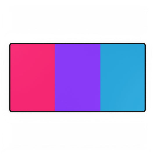 Androgyne Pride Flag Desk Mat - Multiple Sizes