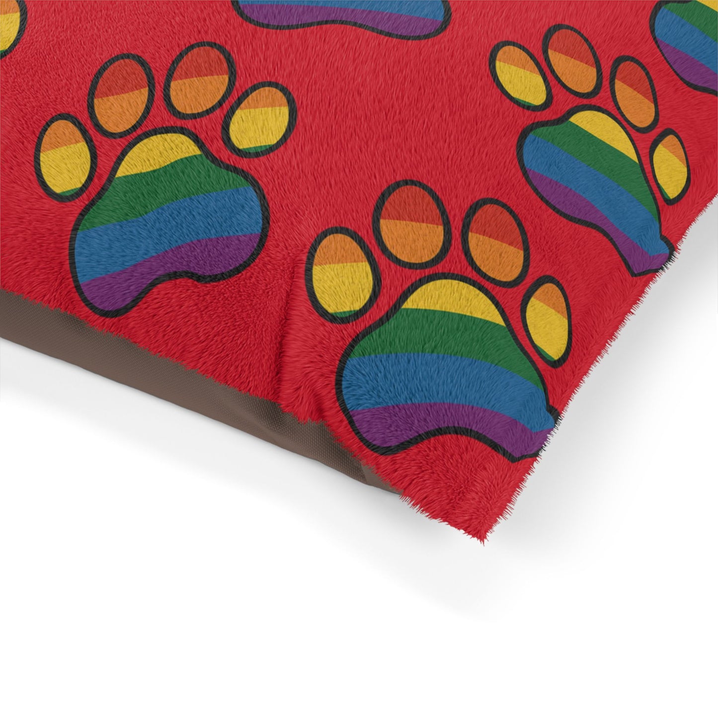 Radical Pet Paw Print Pet Bed