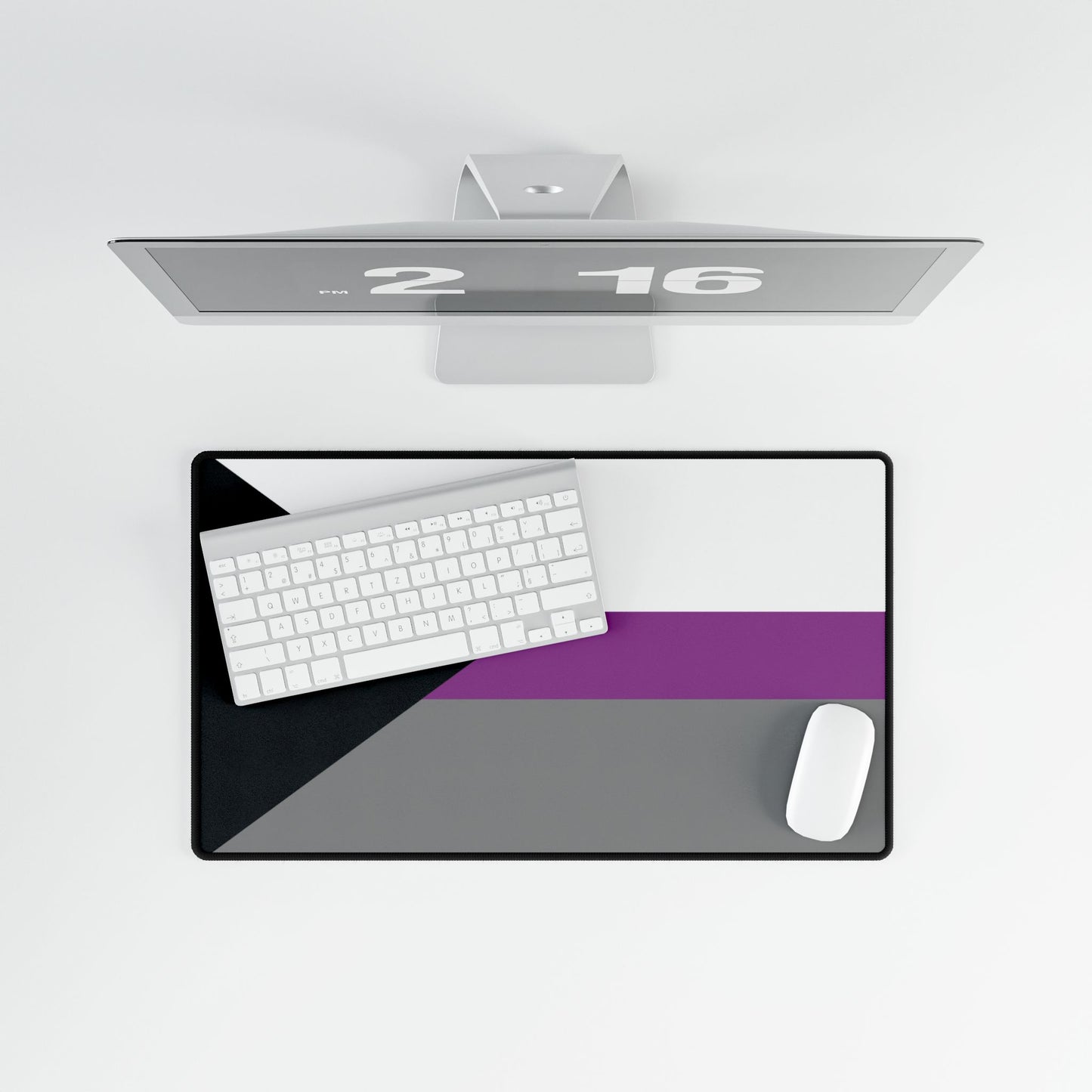 Demisexual Pride Flag Desk Mat