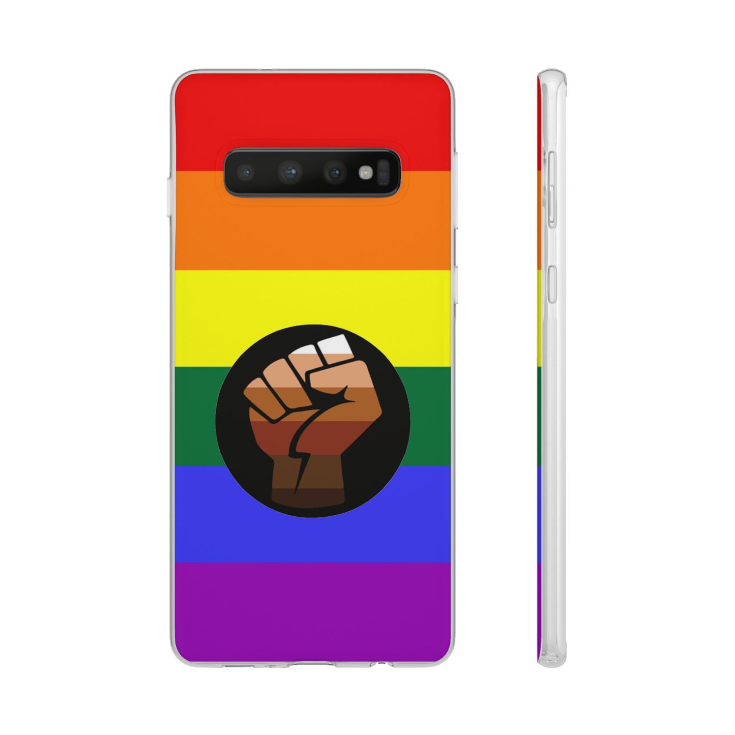 QPOC Pride Flag Samsung Flexi Case - Multiple Generations