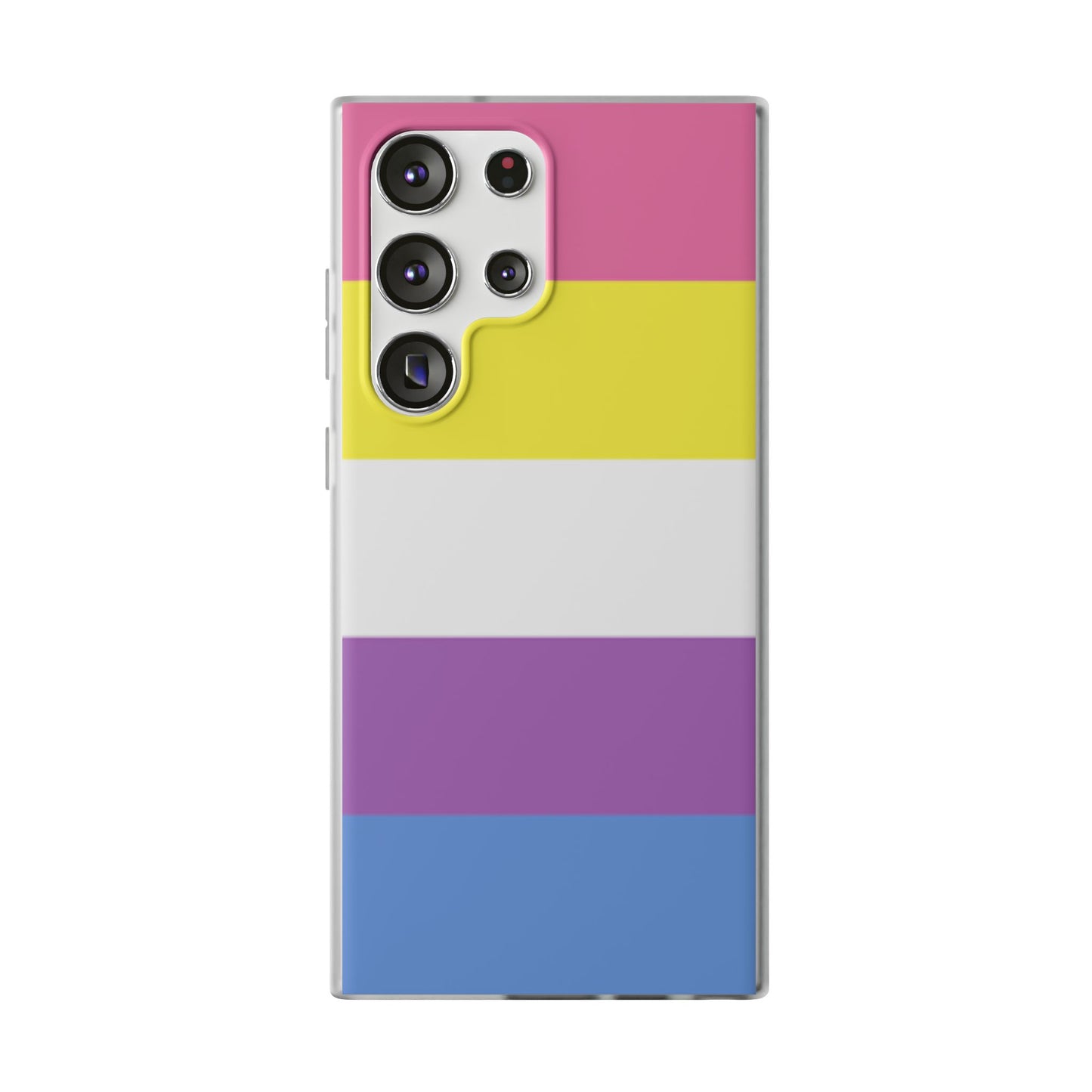 Bigender Pride Flag Samsung Flexi Case - Multiple Generations