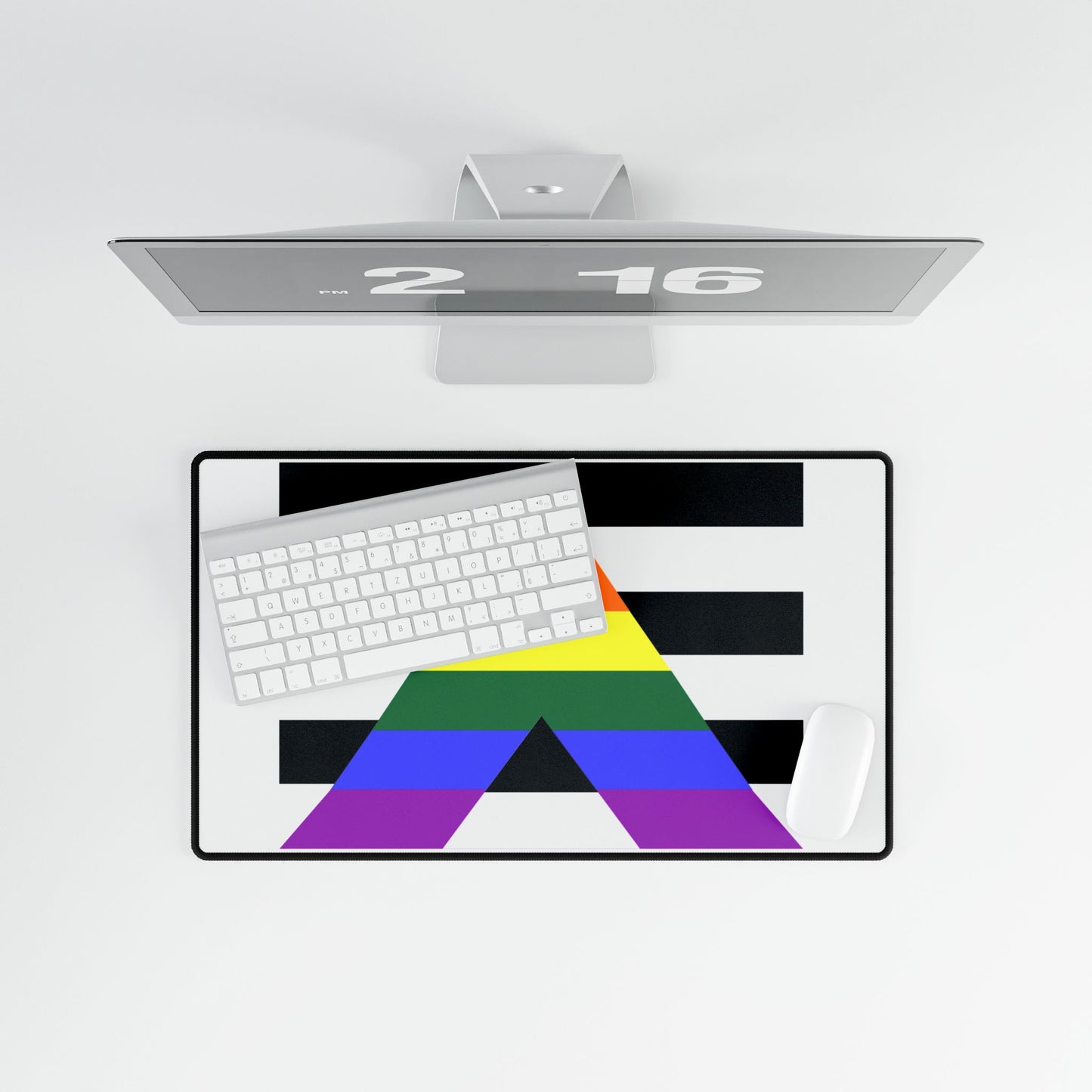Ally Pride Flag Desk Mat