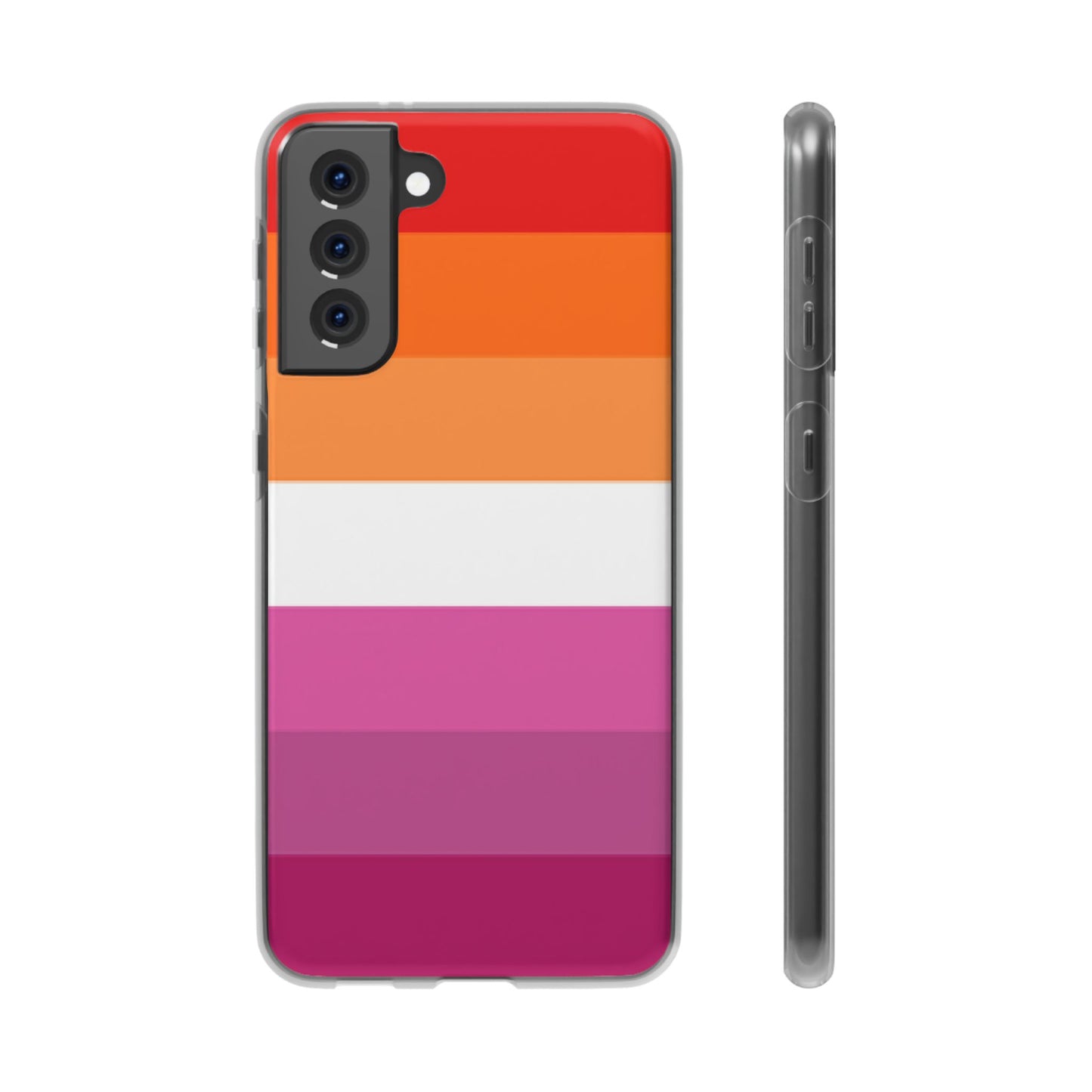 Lesbian Pride Flag Samsung Flexi Case - Multiple Generations