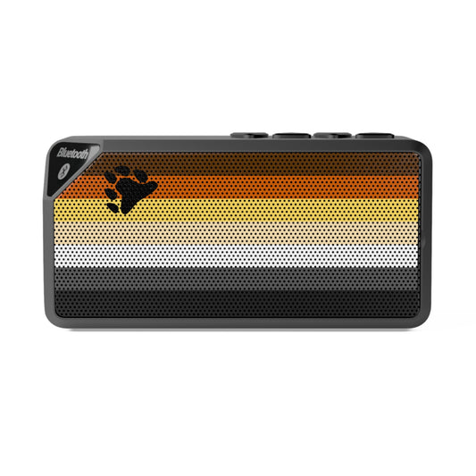 Bear Pride Flag Bluetooth Speaker