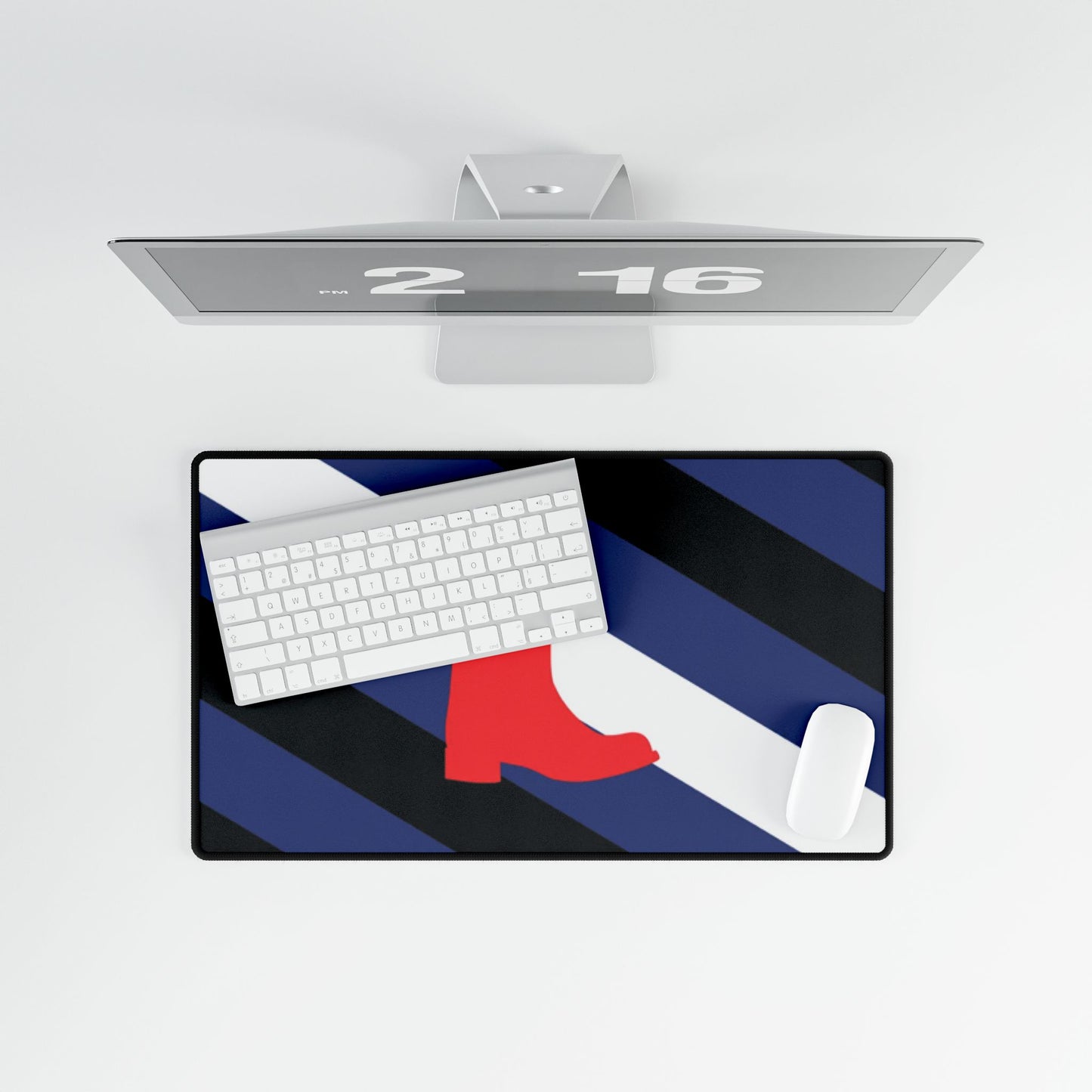 Boot Fetish Pride Flag Desk Mat