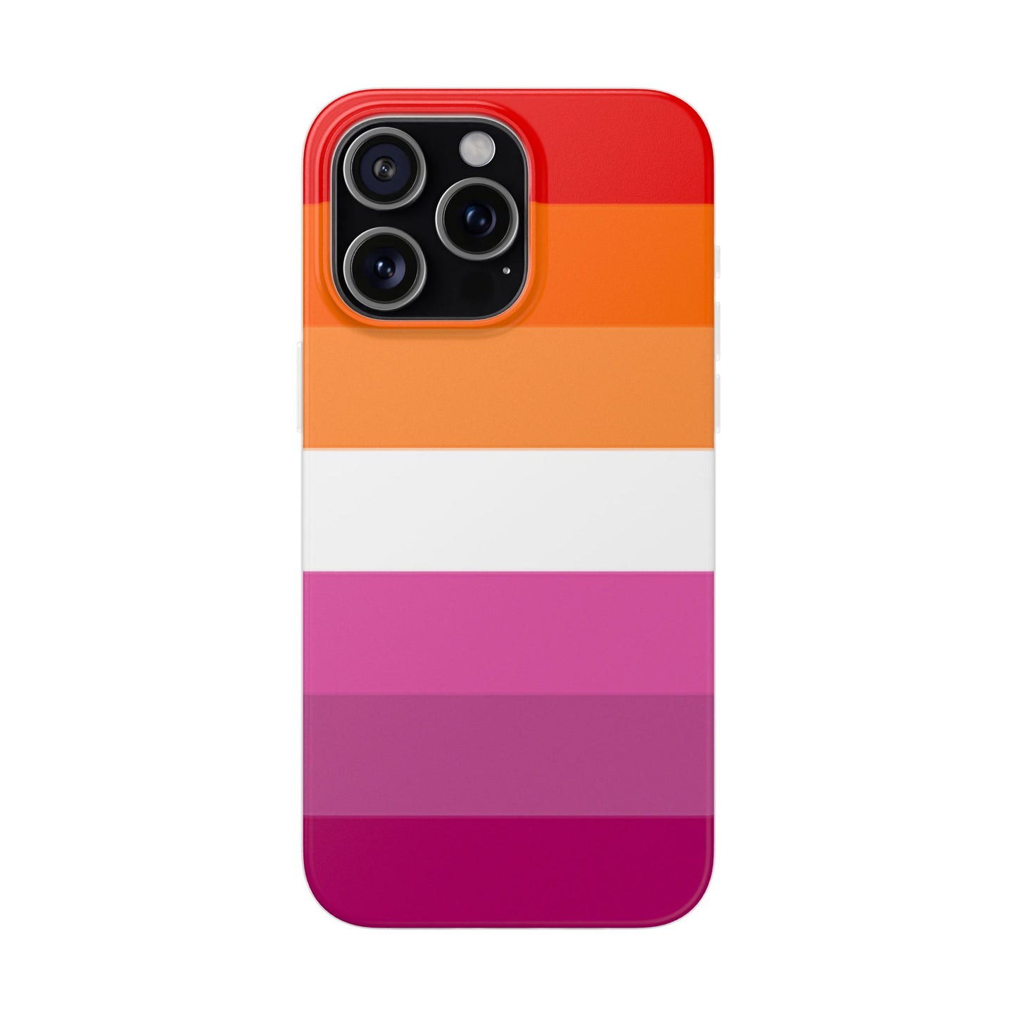 Lesbian Pride Flag iPhone Flexi Case - Multiple Generations